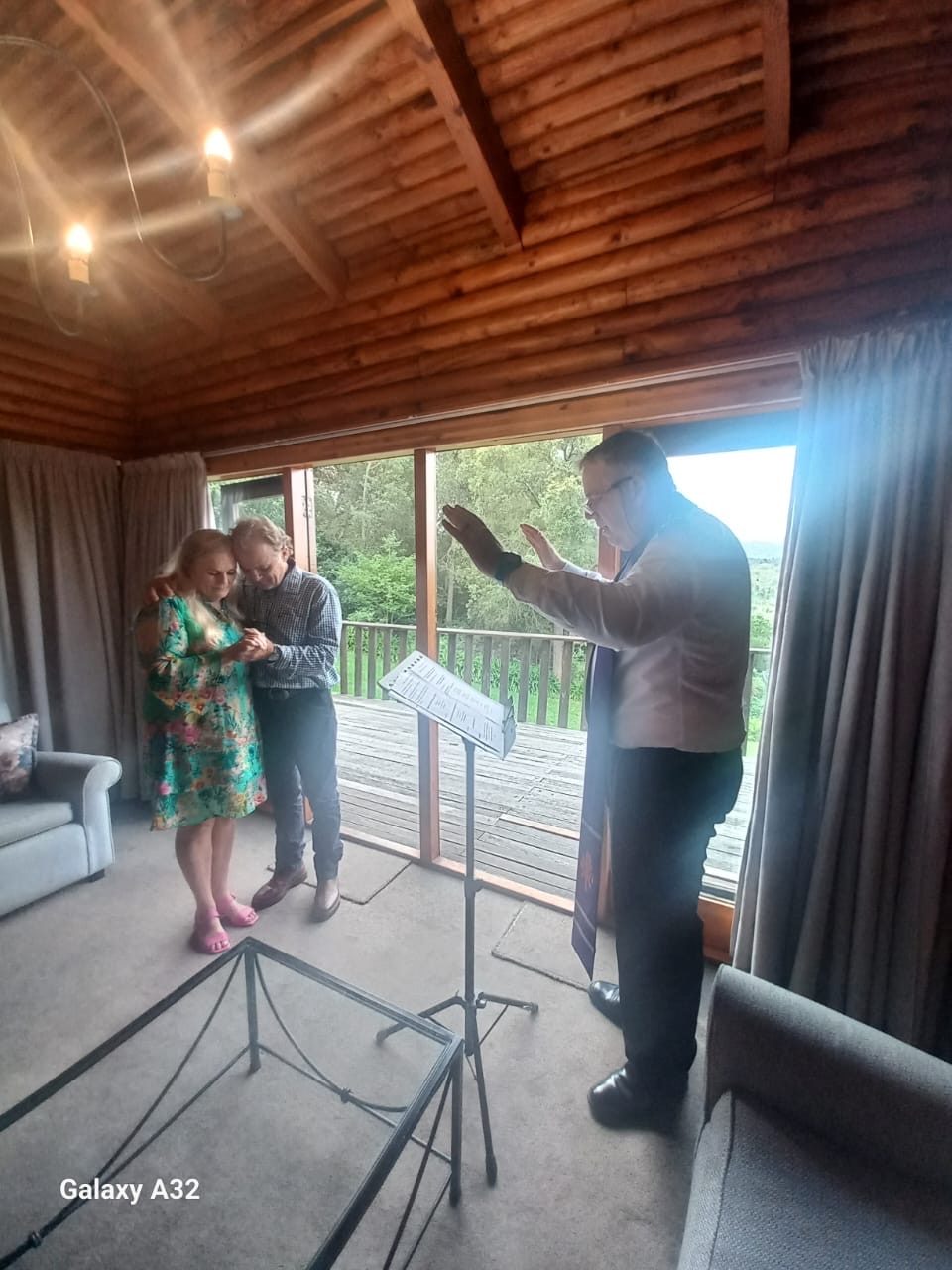 Wedding ceremony by Dr. Gerrit Rademeyer in Sterkstroom