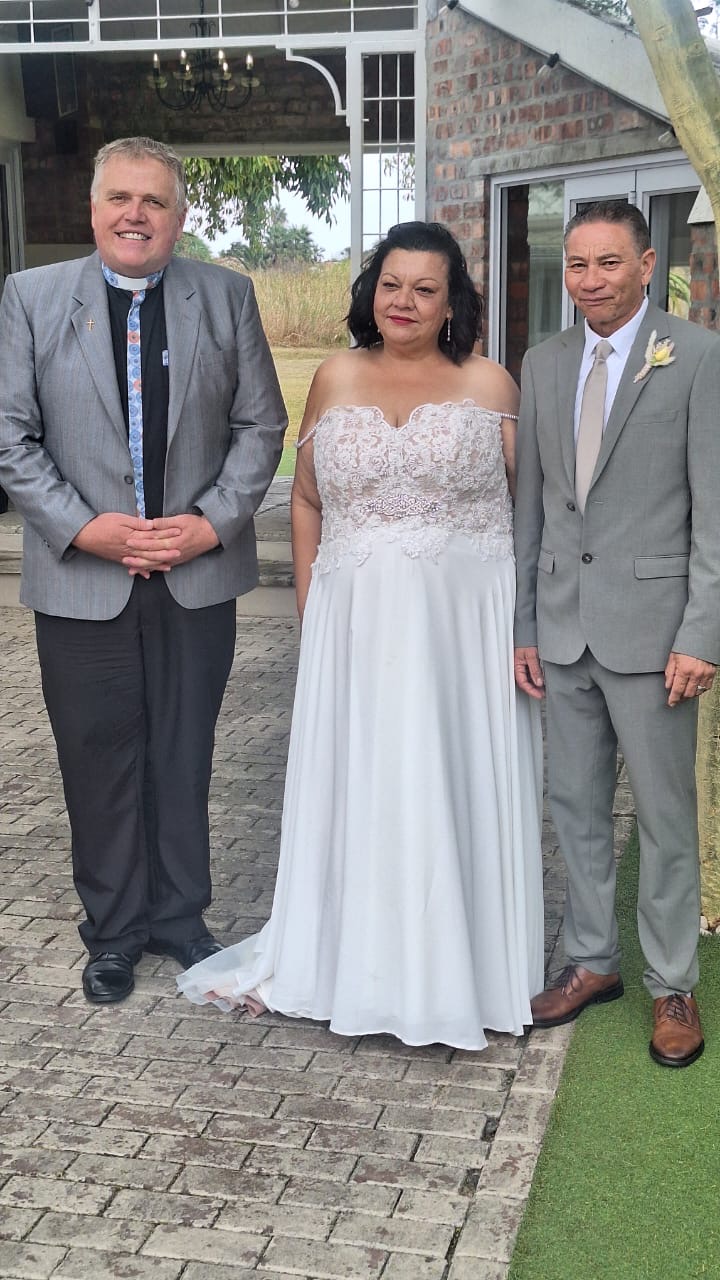 Wedding ceremony by Dr. Gerrit Rademeyer in Sterkstroom