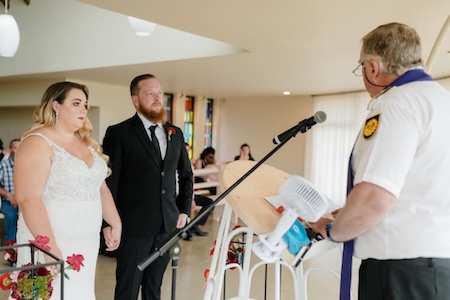 Wedding ceremony by Dr. Gerrit Rademeyer in Sterkstroom