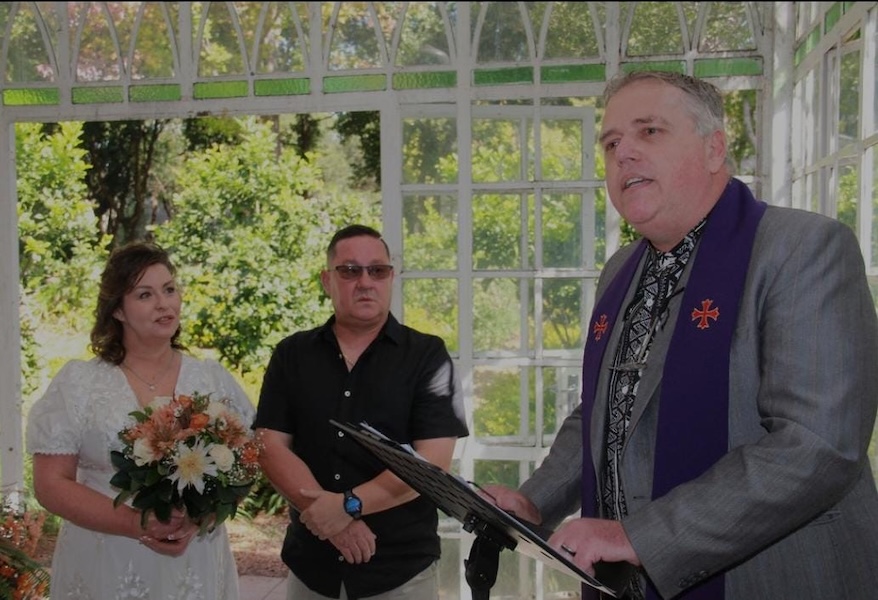 Wedding ceremony by Dr. Gerrit Rademeyer in Sterkstroom