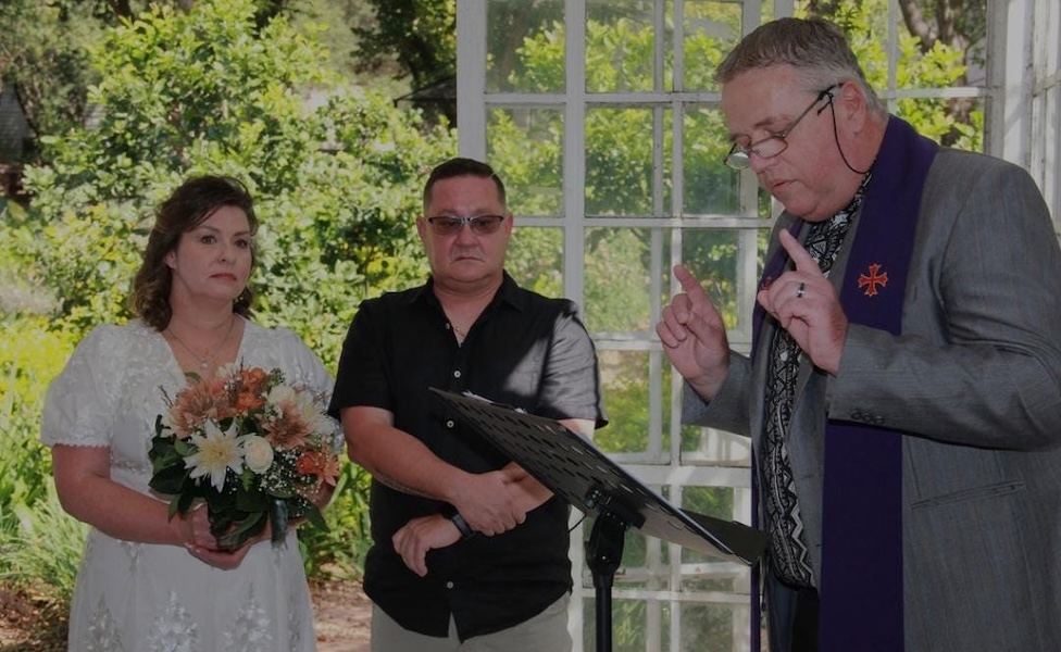 Wedding ceremony by Dr. Gerrit Rademeyer in Sterkstroom