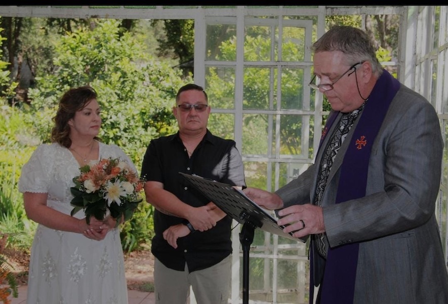 Wedding ceremony by Dr. Gerrit Rademeyer in Sterkstroom