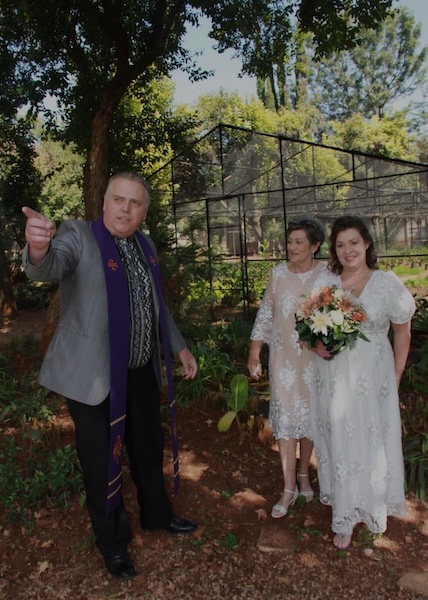 Wedding ceremony by Dr. Gerrit Rademeyer in Sterkstroom