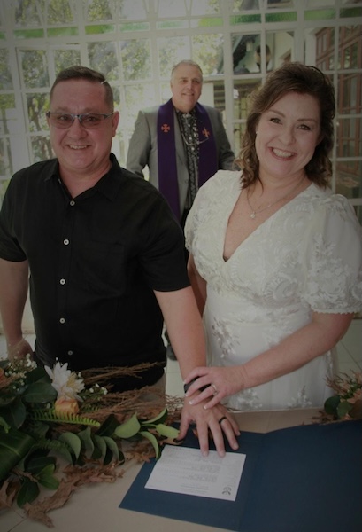Wedding ceremony by Dr. Gerrit Rademeyer in Sterkstroom